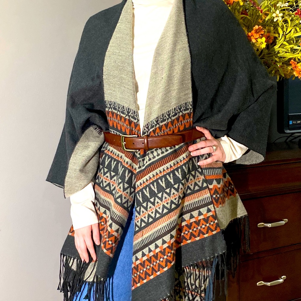 Scarf/Blanket Poncho